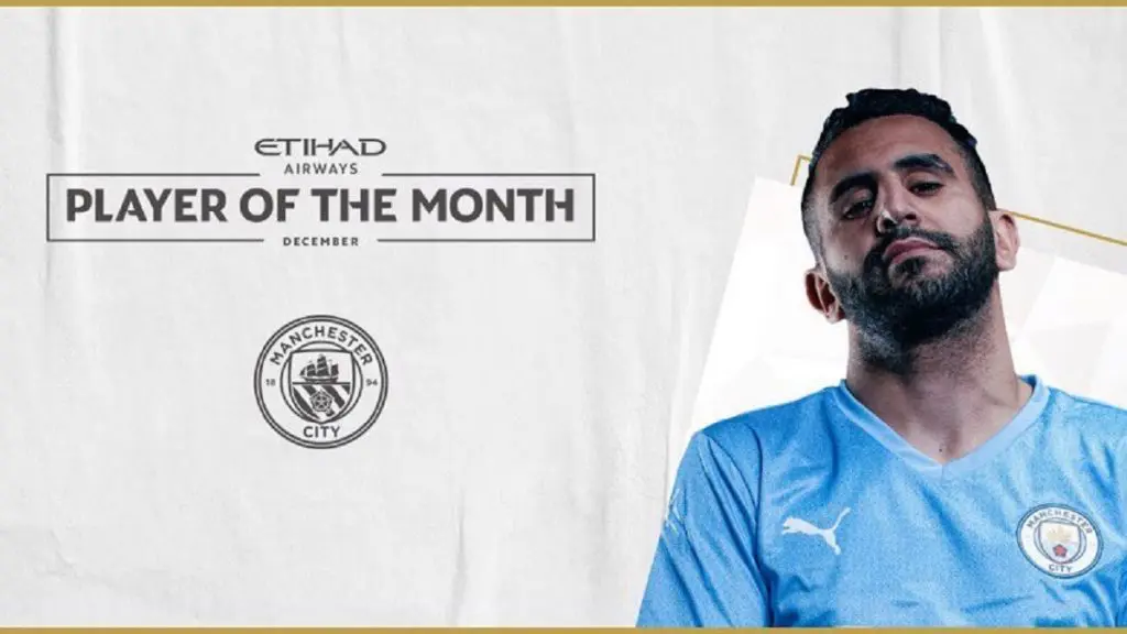 Man City : nouvelle distinction pour Mahrez
