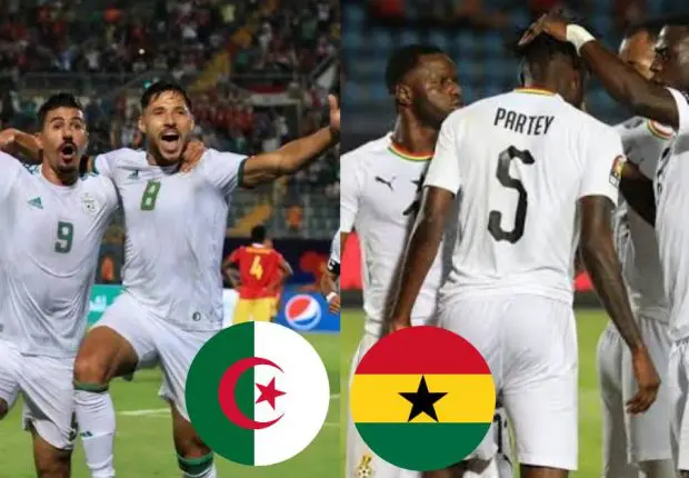 Algérie – Ghana : chaînes et sites qui diffusent le match