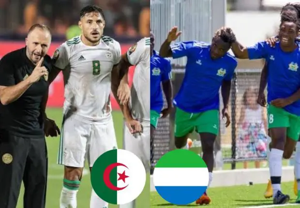 Algérie – Sierra Leone : chaînes qui diffusent le match