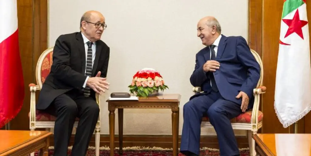 Algérie – France : Le Drian revient sur « la crise » et évoque sa rencontre avec Tebboune