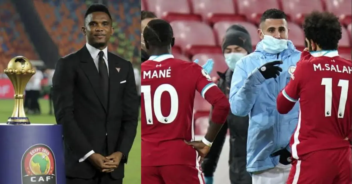 Joueurs africains : Samuel Eto’o fait l’éloge de Mahrez