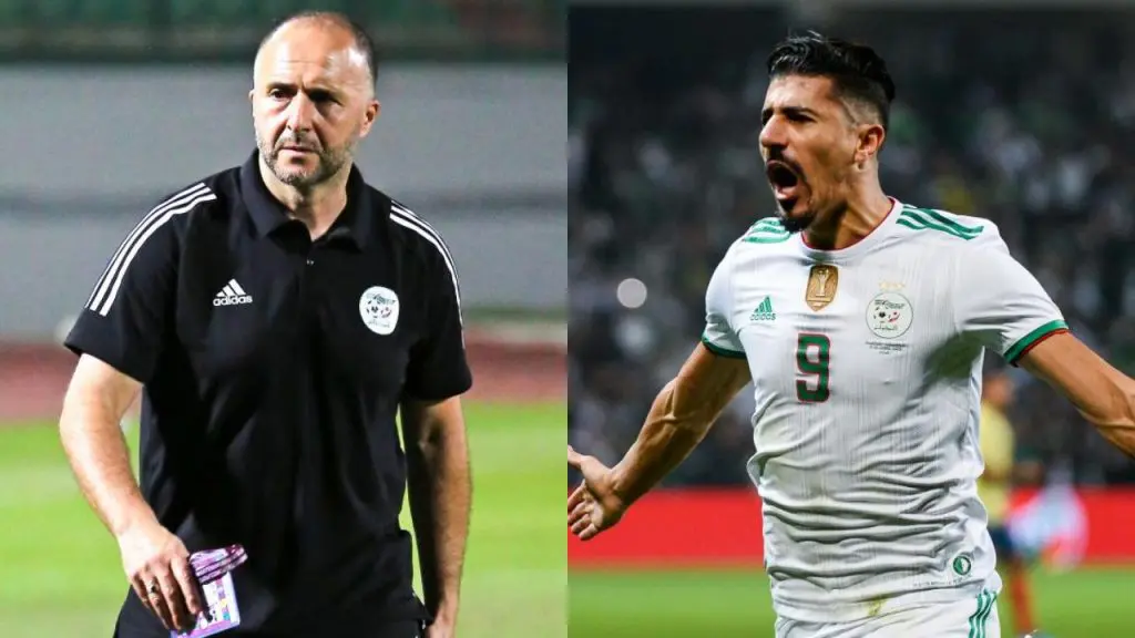CAN 2022 : Belmadi fustige les détracteurs de Bounedjah