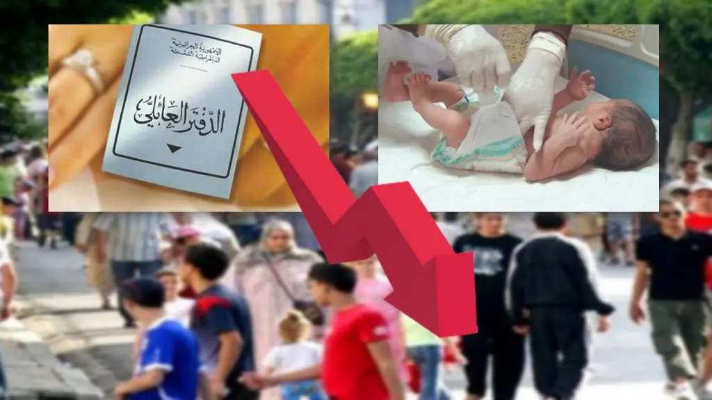 Démographie Algérie : baisse des naissances et mariages