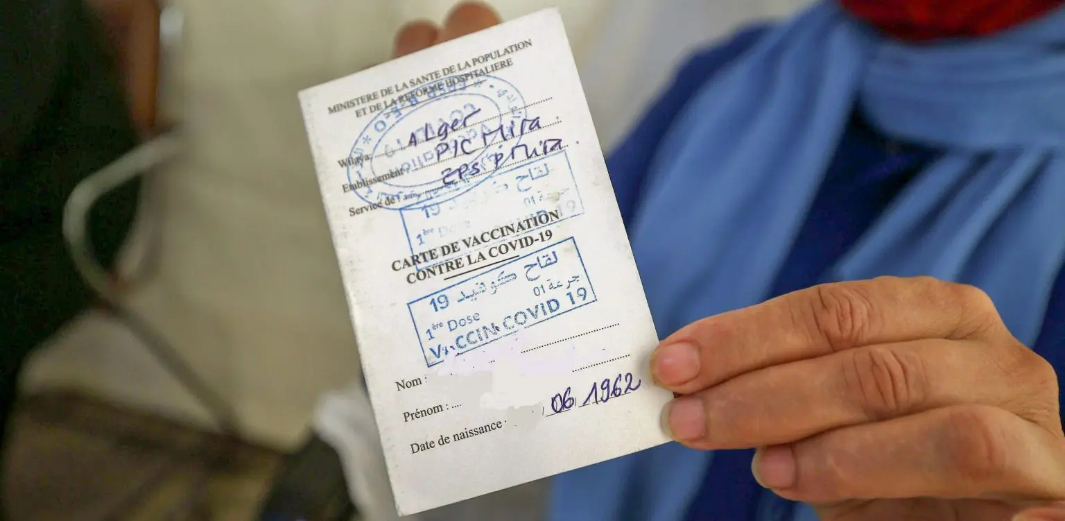 Obligation du Pass vaccinal en Algérie : 8 activités concernées