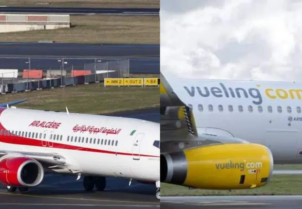 Vols Algérie – Espagne : les prix chez 2 compagnies en février 2022