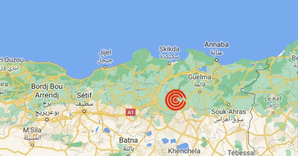 Tremblement de Terre à Guelma : « Hammam Meskhoutine » secoué