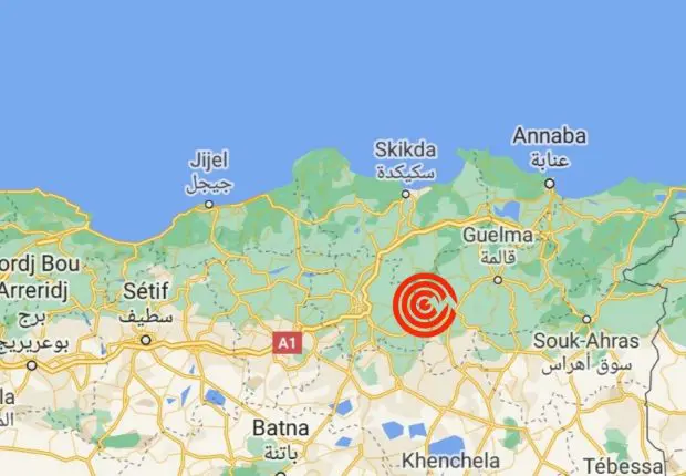 Tremblement de Terre à Guelma : « Hammam Meskhoutine » secoué