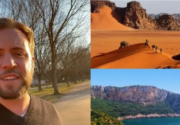 Le « globetrotteur » américain Chris revient sur son expérience inoubliable en Algérie