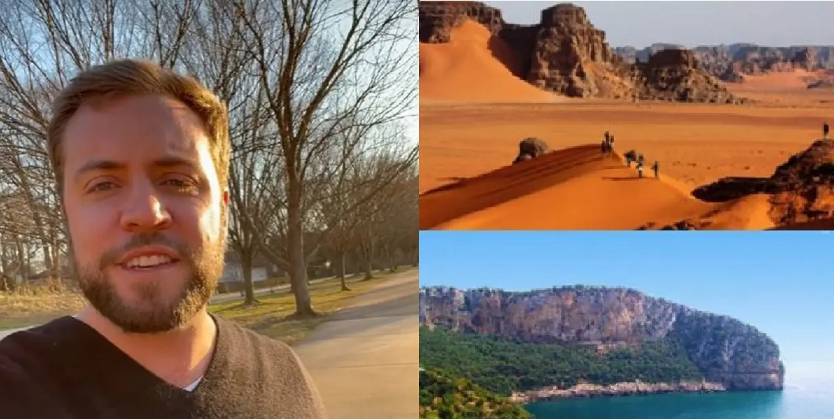 Le « globetrotteur » américain Chris revient sur son expérience inoubliable en Algérie