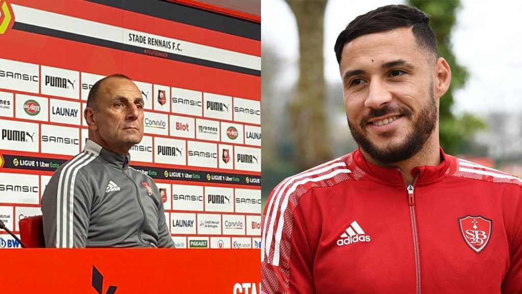 Premier match de Belaili à Brest : son coach livre son impression