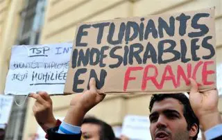 étudiants algériens discriminés en France