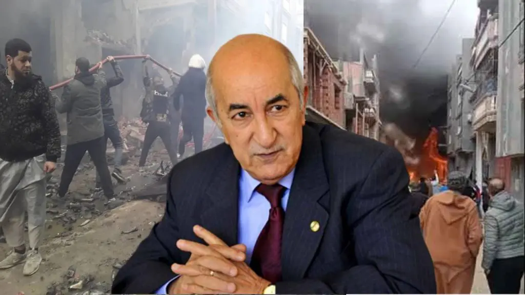 8 morts dans une explosion à Sétif : Tebboune réagit