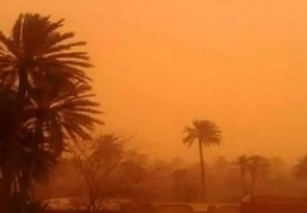 Météo : vent de sable dans 2 wilayas du sud