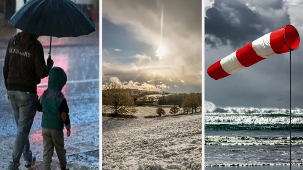 Prévisions météo : ALERTE pluies orageuses sur 17 wilayas, froid et neige ce week-end