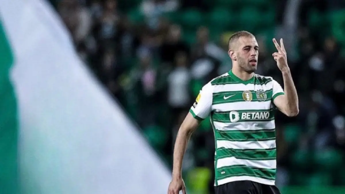 Sporting CP : Slimani buteur, relance sa saison