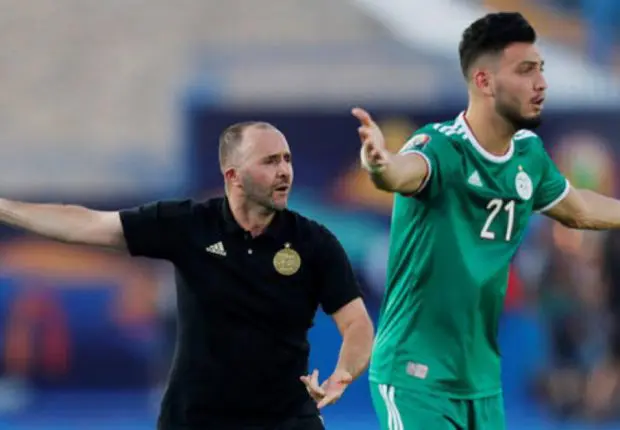 Équipe d&rsquo;Algérie : Bensebaini défend et encense Belmadi