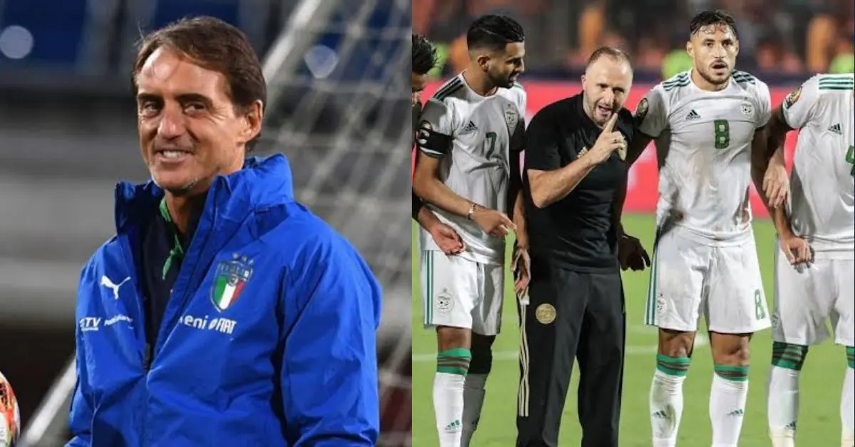 Équipe nationale : quand Mancini avait peur de l’Algérie