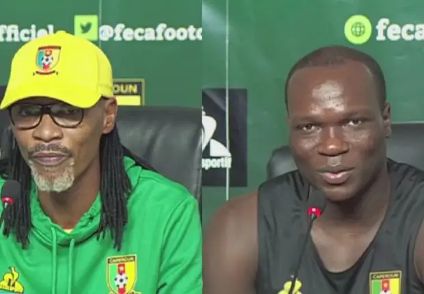 Conférence de presse Cameroun-Algérie : Song se lâche