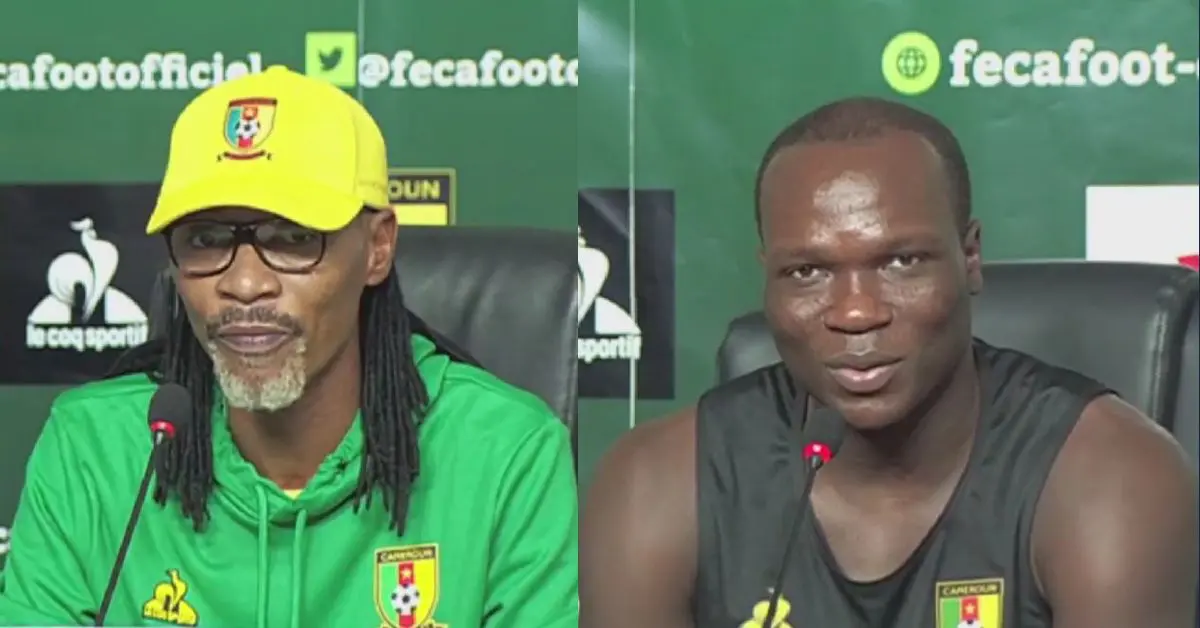 Conférence de presse Cameroun-Algérie : Song se lâche