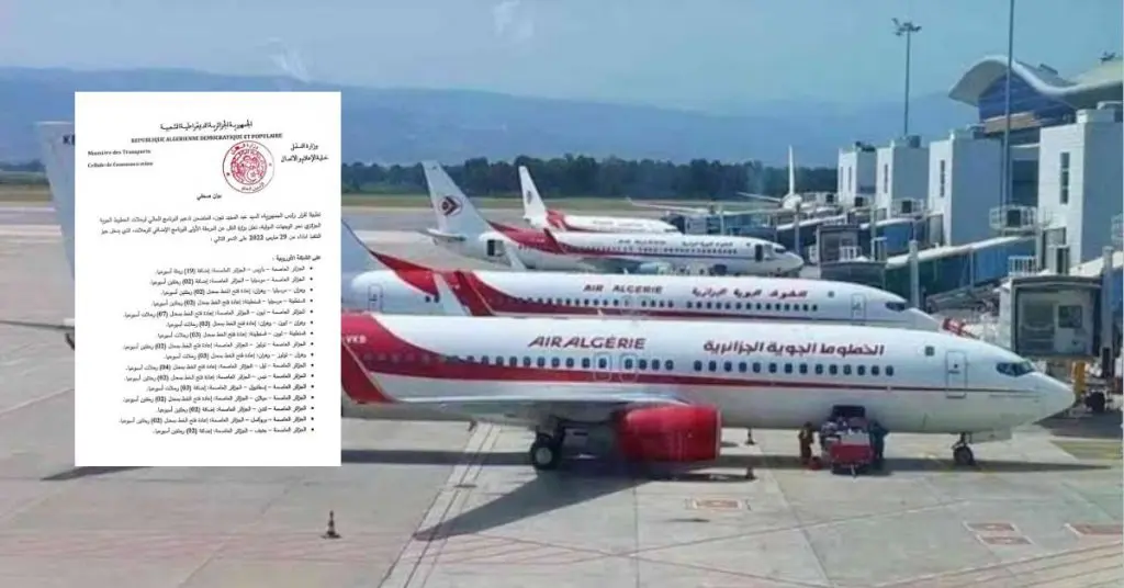 Feu vert pour un nouveau programme Air Algérie : 64 vols au menu