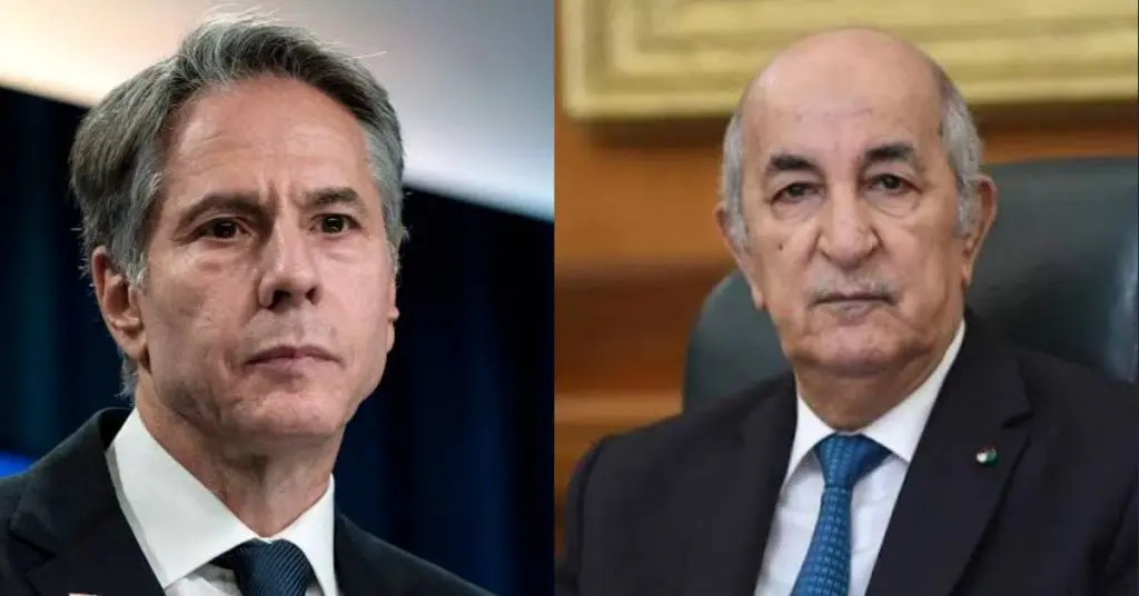 Algérie – USA : Anthony Blinken débarque à Alger