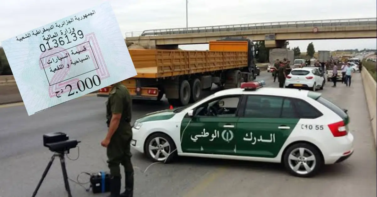 Vignette automobile 2022 Algérie: les mises en garde de la gendarmerie