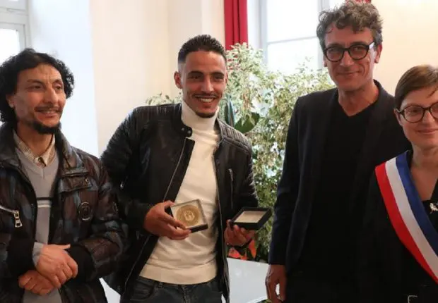France : un jeune Algérien reçoit une médaille pour son courage