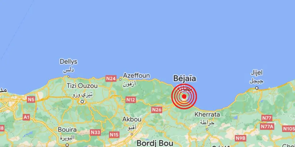 Tremblement de terre : la wilaya de Béjaia fortement secouée