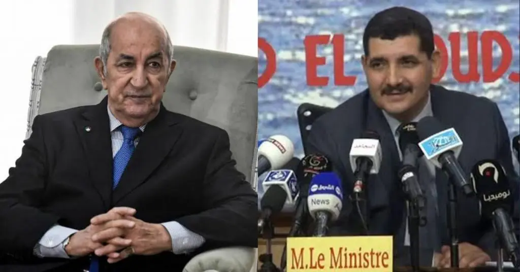Tebboune limoge le ministre Bekkai pour « faute grave »