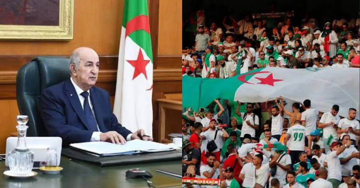 Match Algérie – Cameroun : Tebboune « parraine » les supporters