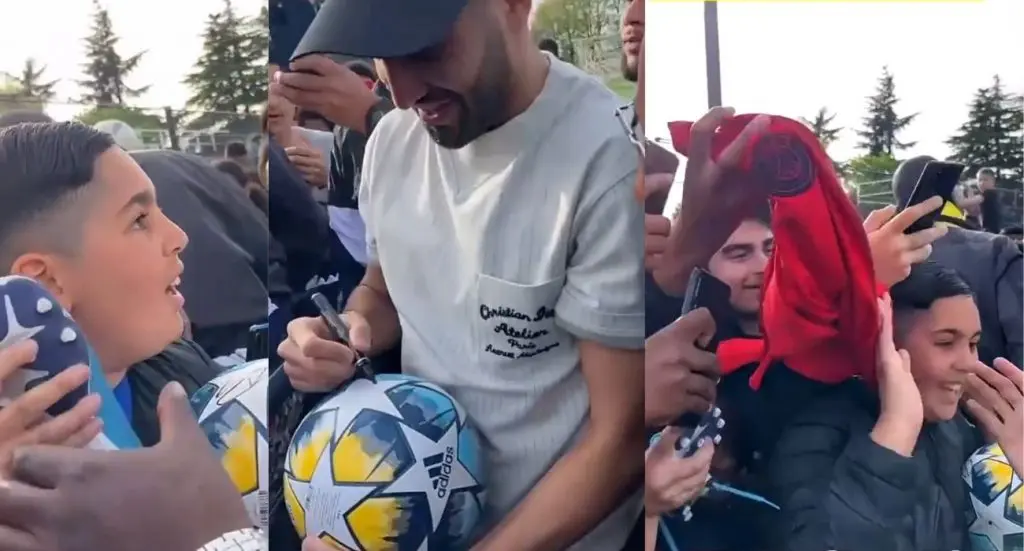 Mahrez de retour à Sarcelles: une folie totale dans sa ville d&rsquo;enfance