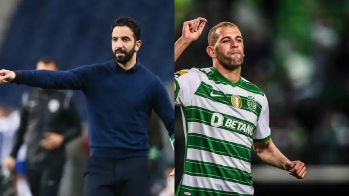 Sporting CP : le torchon brûle entre Slimani et son entraîneur