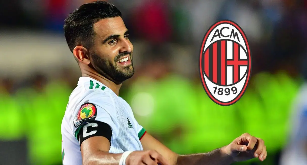 Transfert : Mahrez approché par le Milan AC