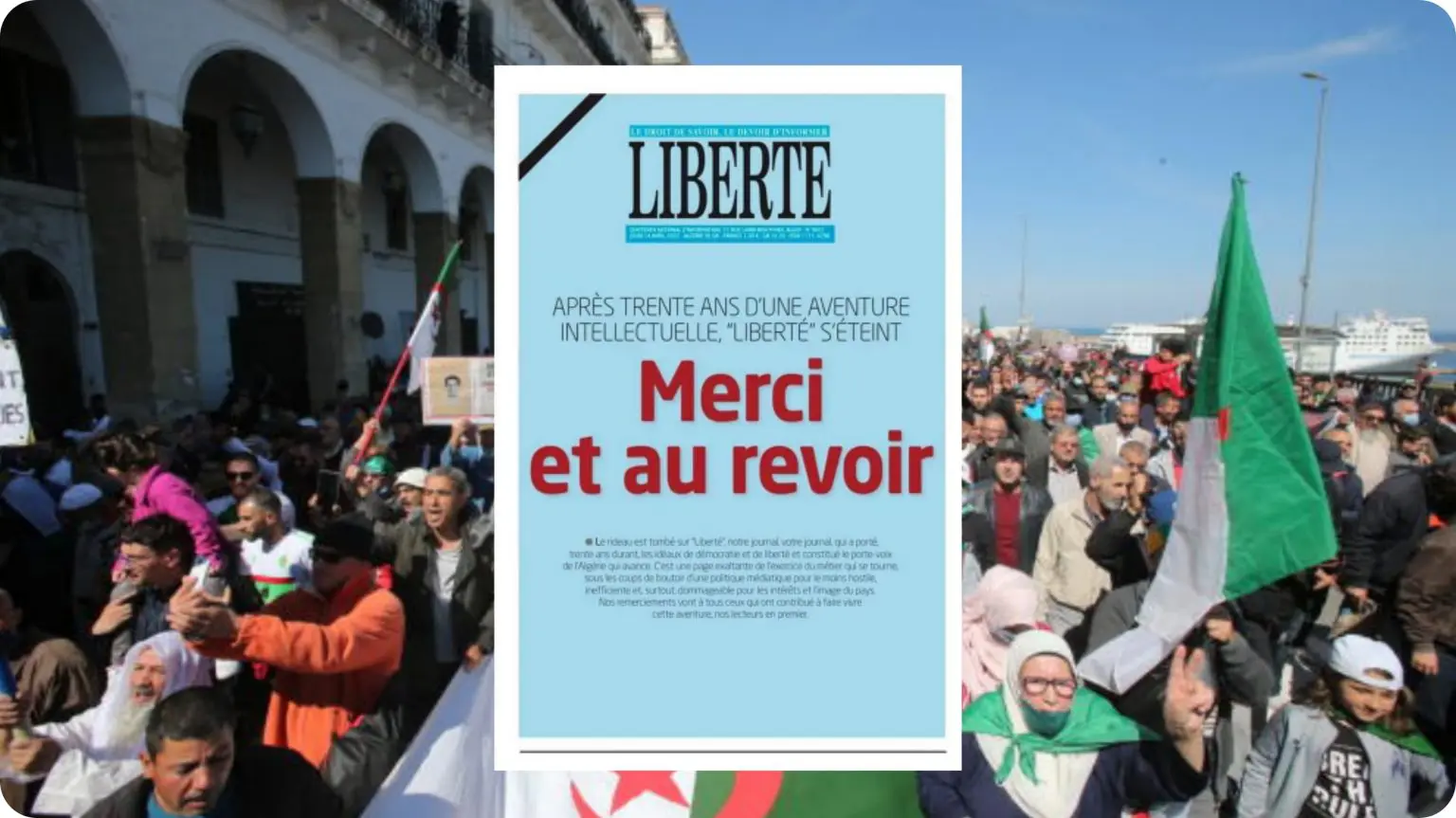 « Liberté », c’est d’abord dans nos cœurs