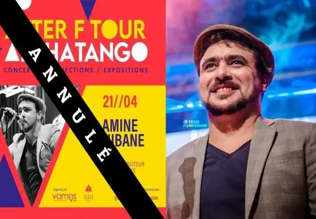 Le concert de Chibane annulé  : indignation du chanteur