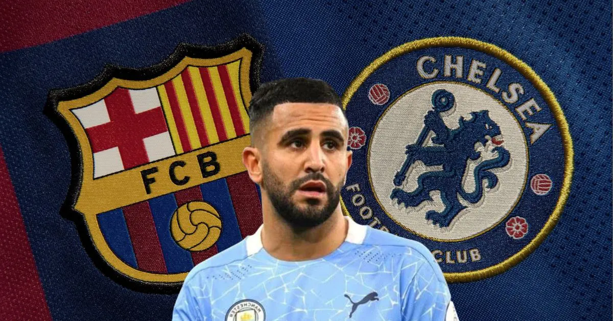 Transferts : le plan du Barça pour chiper Mahrez à Chelsea