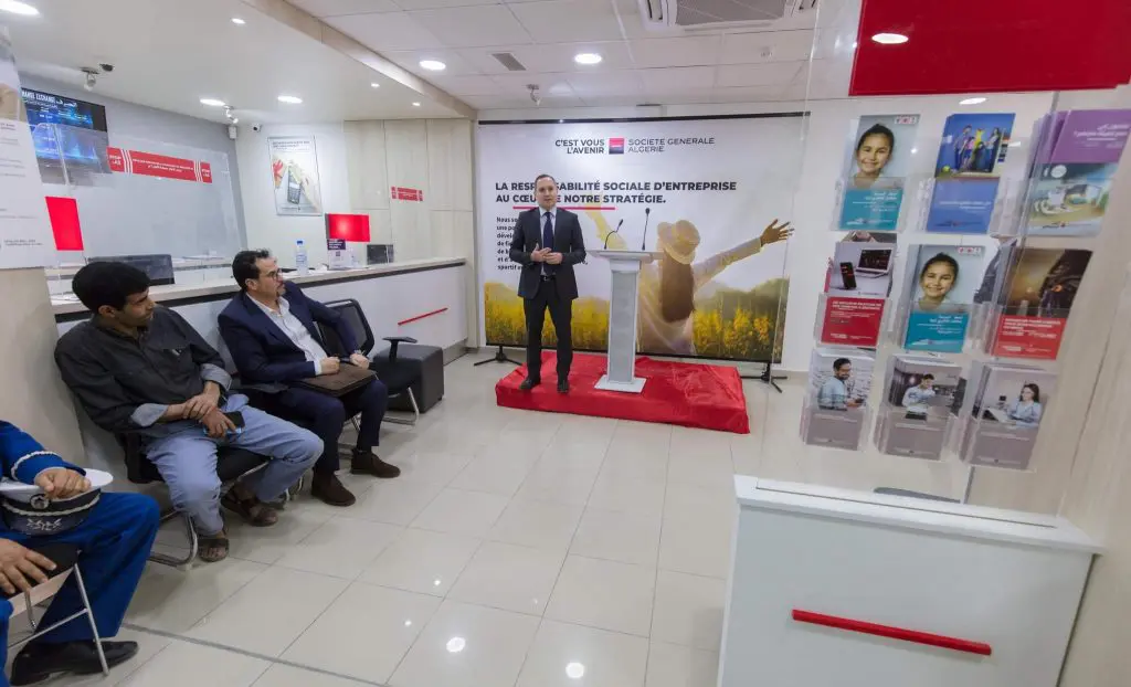 Société Générale Algérie inaugure sa 2e Agence 100% solaire et digitale