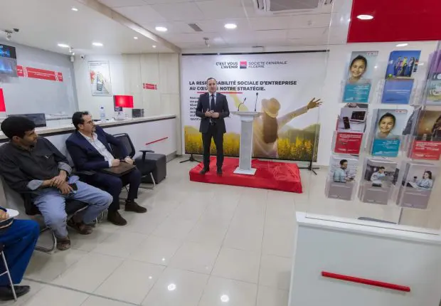 Société Générale Algérie inaugure sa 2e Agence 100% solaire et digitale