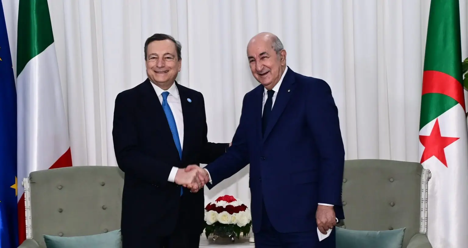 Algérie – Italie : signature de 2 accords importants