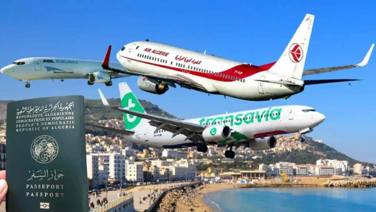 Vols France – Algérie : programme et prix au départ de Lyon