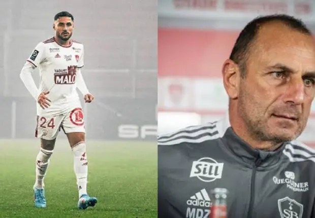 Avenir de Belaili avec Brest : son entraîneur se confie