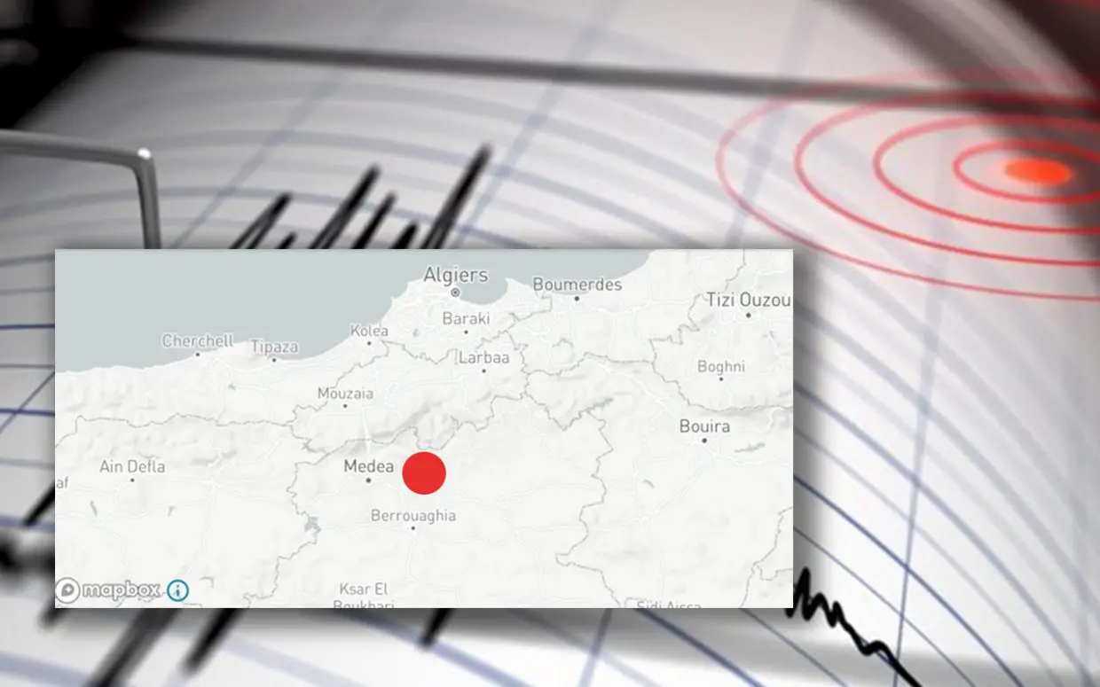 Tremblement de terre : la wilaya de Médéa secouée ce 25 mai
