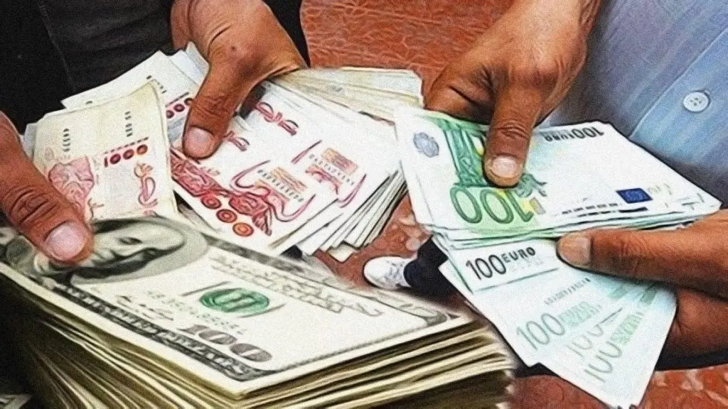 Cotations du dinar face aux devises en banque et au marché noir ce 3 juin
