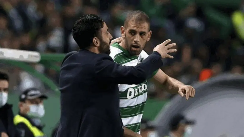Sporting Portugal : Amorim scelle l&rsquo;avenir de Slimani