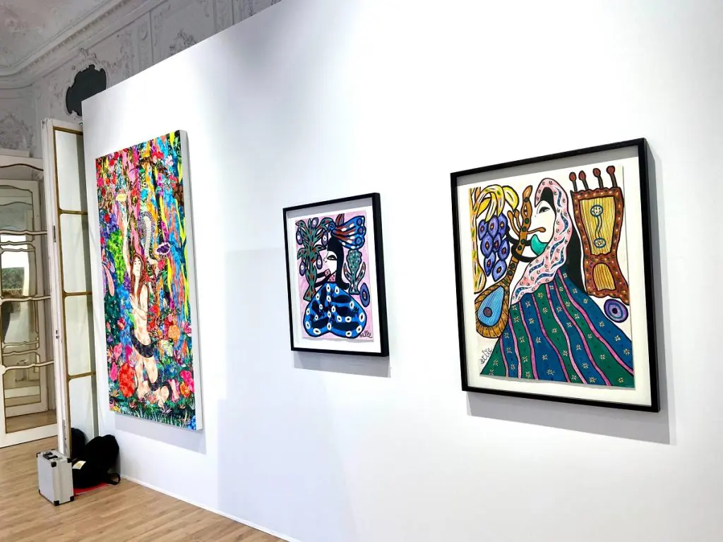 Paris : les œuvres d&rsquo;une algérienne présentes au « MENART FAIR 2022 »