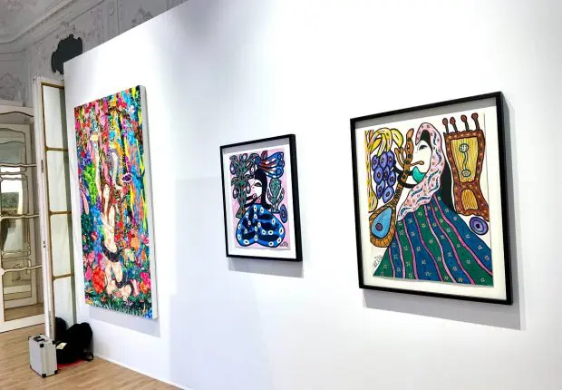 Paris : les œuvres d&rsquo;une algérienne présentes au « MENART FAIR 2022 »