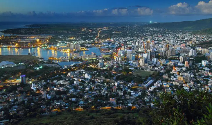 Port Louis, the capital city of Mauritius
