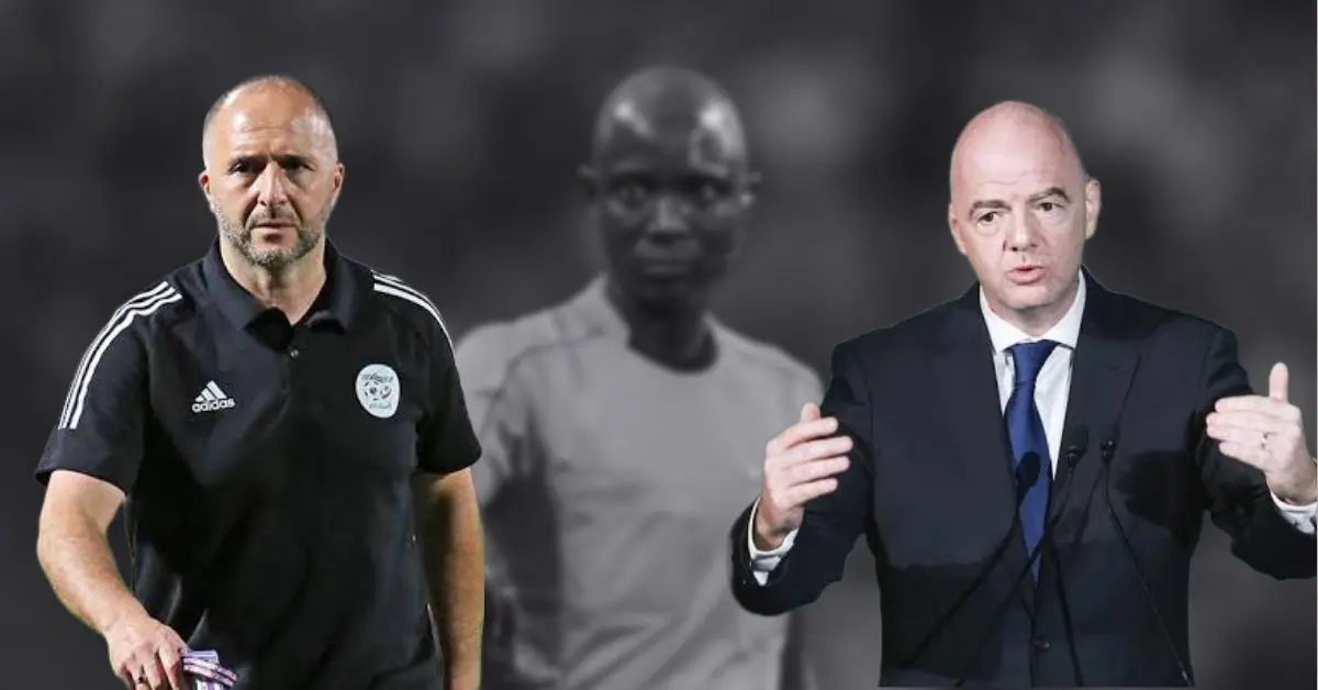 Gassama, Infantino et Collina: quand Belmadi affiche son grand désarroi