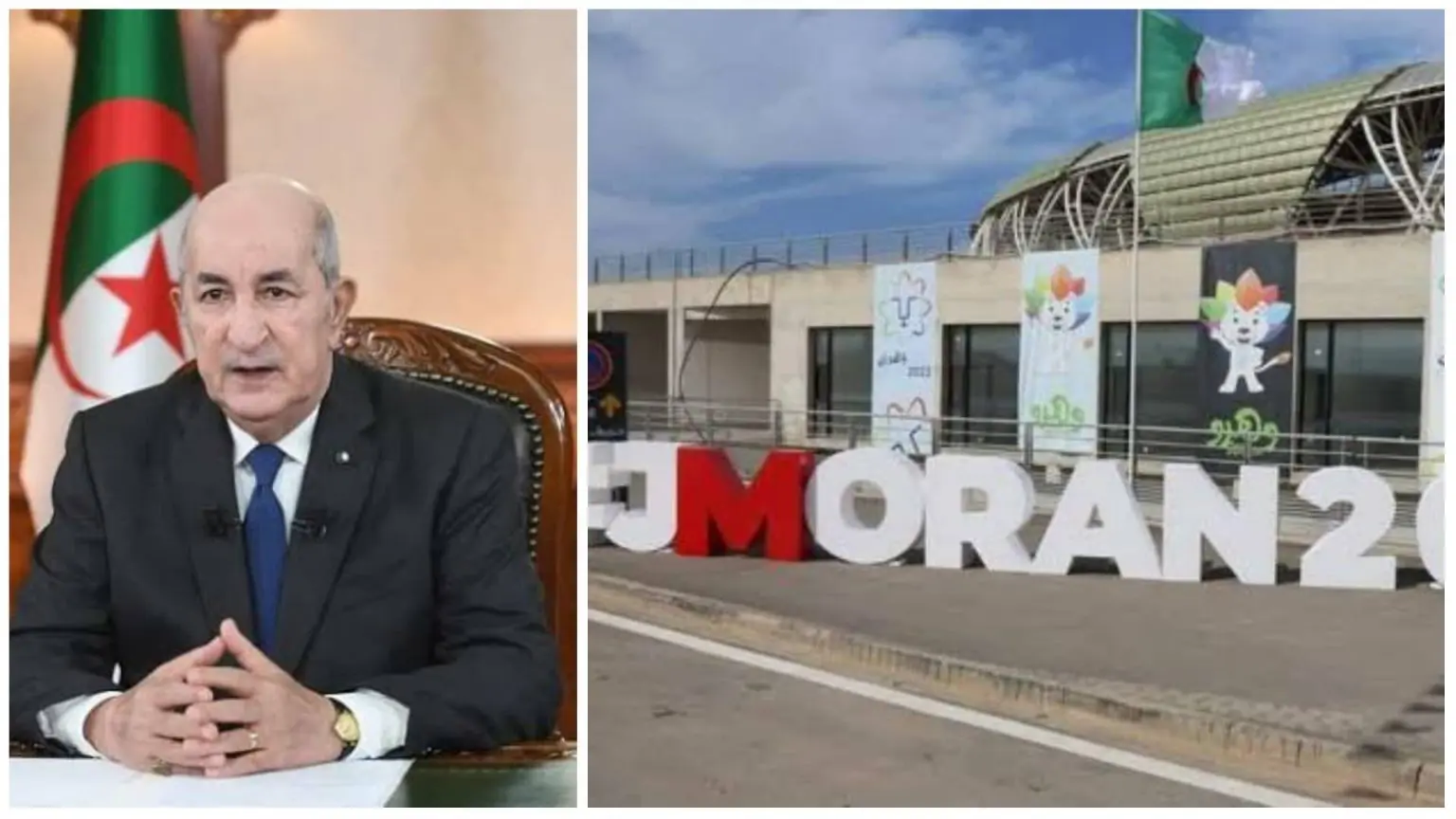 Cérémonie d’ouverture JMO 2022 : Tebboune ordonne la baisse des prix