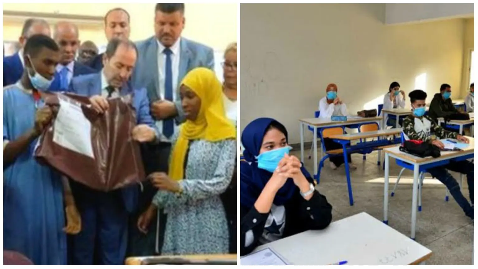 BAC 2022 : le ministre donne le coup d’envoi des épreuves à Adrar